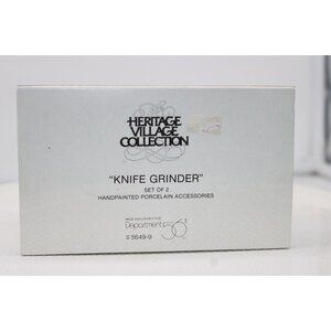 Dept 56 New England Village - Knife Grinder